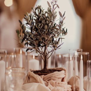 Hochzeit im Seehotel Küsnacht mit Piccolino als Tischdekoration